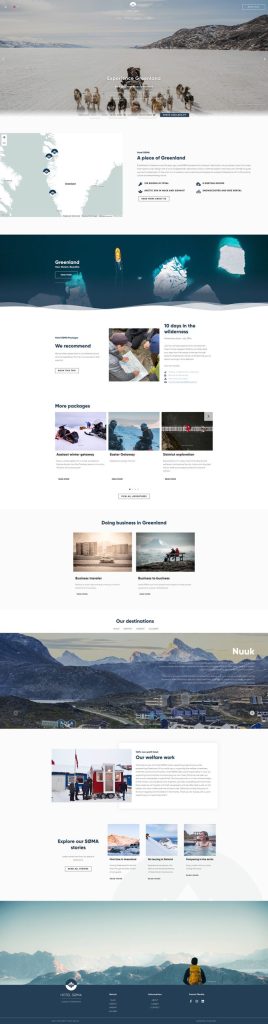 Hotel SØMA, Webdesign